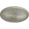 Ekena Millwork Leandros Ceiling Medallion (Fits Canopies up to 5"), 33 1/8"OD x 3 1/2"ID x 1 3/8"P, Flash Gold CM33LEFLS - alternate 2